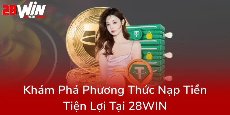 Hướng Dẫn Nạp Tiền USDT An Toàn - Tiện Lợi Tại Nhà Cái 28WIN Đẳng Cấp 1 Kham Pha Phuong Thuc Nap Tien Tien Loi Tai 28Win0