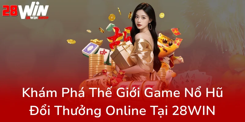 Khám Phá Game Nổ Hũ 28WIN - Cổng Chơi An Toàn Và Thách Thức Đỉnh Cao 1 Kham Pha The Gioi Game No Hu Doi Thuong Online Tai 28Win0
